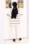 Striped Knitwear Set Tsd240721 White - 5