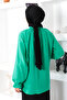 Elastic Neck Blouse Tsd221205 Green - 6