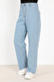 High Waist Wide Leg Jeans Trousers TSD231008 Light Blue - 2