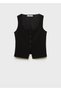 Vest with Buttons and Wide Straps - 3
