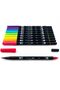 Abt Dual Brush Pen Graphic Pen Set of 10 - Bright (Bright Colors) - 2