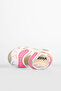Cesi Lightweight Girls Preschool White Sandals - 6