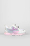 Corn Basic Girl's White/Pink Sneakers - 3