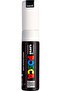 Uniball Posca 4.5-5.5mm Round Tip Poster Marker White / Pc7M