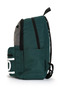 Street Style Four Compartment Unisex School Backpack Green / Cpo4016.032 - 3