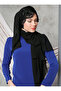 Three Dimensional Shawl Black - 3