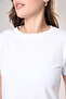 100% Cotton super quality women's t-shirt solid color White crew neck organic cotton combed t-shirt - 7