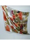 Women's Green Silk Scarf - 3