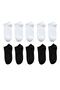 8 Pairs Women's Koton Economical Black and White Color Booties Socks Set 8 Pairs - 3