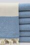 100% Natural Cotton Diamond Peshtemal Bath Towel Turkish Towel Hammam Beach Towel - 4