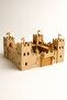 Wooden Toy Castle Play Set Unpainted (8 Soldiers) - 5