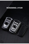 Bmw Compatible 1, 3, 5, 7 Series, F30, F25, F20, F18, F16, F15, F10, X1, X3, X4, X5 Leather Look Tpu Key Case Cover (Silver) - 4