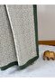 Double Sided 4 Layer Muslin Baby Blanket & Cover Khaki - Crispy Flower Patterned 100% Cotton 110X110Cm - 5
