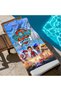 Gift Duvet Cover Paw Oil Printed Beach Towel - 4