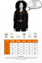 Crop hooded zippered kangaroo pocket black women's sweatshirt - lumen - 2