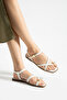 White Ring Sandals - 2