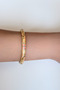 Enameled Steel Handcuff Bracelet - 3