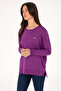 Women's Violet Basic Sweater 50288951-Vr037 - 3