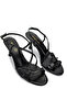 Women's Genuine Leather Black Patent Leather High Heels - 3