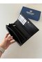 Genuine Leather Vendy Model Women's Wallet with Plenty of Eyes Black - 4