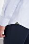 Comfort Fit 100% Cotton Classic Collar Gray Men's Shirt - 8