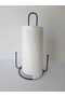 Metal Paper Towel Holder Black Coated Vertical Towel Napkin Holder - 3