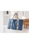 Family Bag Signature Indigo Canvas - 7