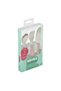 Stainless Steel Cutlery Knife Spoon Set, Old Pink - 2