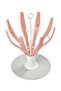 Foldable Baby Bottle Drying Stand Old Pink - 3