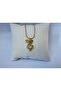 Steel Zircon Stone Rabbit Figure Necklace - 7