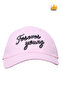 4-8 Years Old 52cm Girl Child Adjustable Confetti Pattern Hat Cap Cap Powder Y820009 - 5