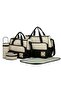 Chic Baby Diaper Bag Set All-in-One Travel Solution for Baby Needs Black