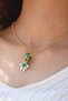 Women's Steel Non-Tarnish Koi Fish Play Necklace - 2