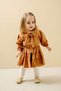 Baby Girl Cardigan Skirt Set with Pantyhose and Gift - 2