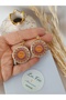 Women's Sun Earrings Polymer Clay Handmade Earrings - 3