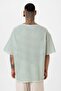 Striped Oversize Knitwear T-Shirt - 6
