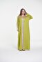 Ladies Printed Jalabiya - long Sleeve Dress with Prints