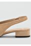 Apartment Heels Leather Shoes - 4