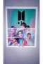 Bts Lenticular 3d Hareketli Tablo Model 2 (ÇERÇEVESİZ)