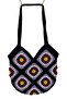 Hand Knitted Motif Patterned Lined Shoulder Bag Bgl-St04724