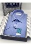 Classic Short Sleeve Dobby Gift Boxed Men's Shirt Fs-004163 - Cobalt Blue - 2