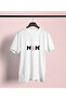 Mom Printed Women's Circle Neck Cotton Oversize Short Sleeve T-Shirt - 2