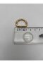 10-Pack Light Gold 2 cm D Ring - 2
