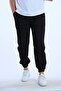 Marco Leg Elastic Striped Jogger Black - 2