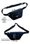 Minnesota 3 Compartment Men's Waist and Cross Shoulder Bag Black - 4
