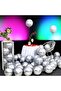 Ultra High Quality 50Pcs Silver Chrome Balloon Mirror Balloon Glossy Balloon Metallic Balloon Chrome Silver Balloon