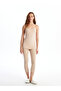 Women's Cup Tank Top with Heart Neck Strap - 2