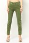 Women Skinny Fit Solid Stretchable Jeans, Green