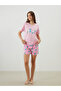 The Smurfs Printed Women's Shorts Pajamas Set - 2