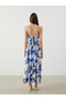 V-Neck Floral Dress - 4